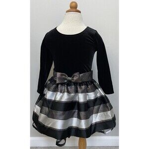NWT's Bonnie Jean 2T Black Special Occasion Party Dress